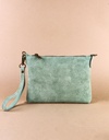Suede schoudertas | 552950