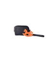 Lederen etui met sleutelhanger | 23160