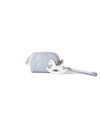 Lederen etui met sleutelhanger | 23160