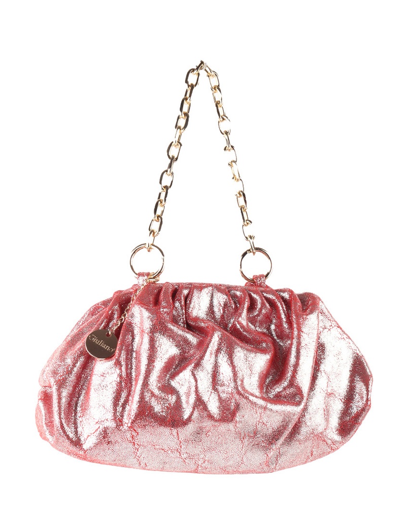Lederen schoudertas | Shiny 552401 (Rood)