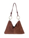 Suede schoudertas | 552406