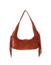 Suede schoudertas | 552409