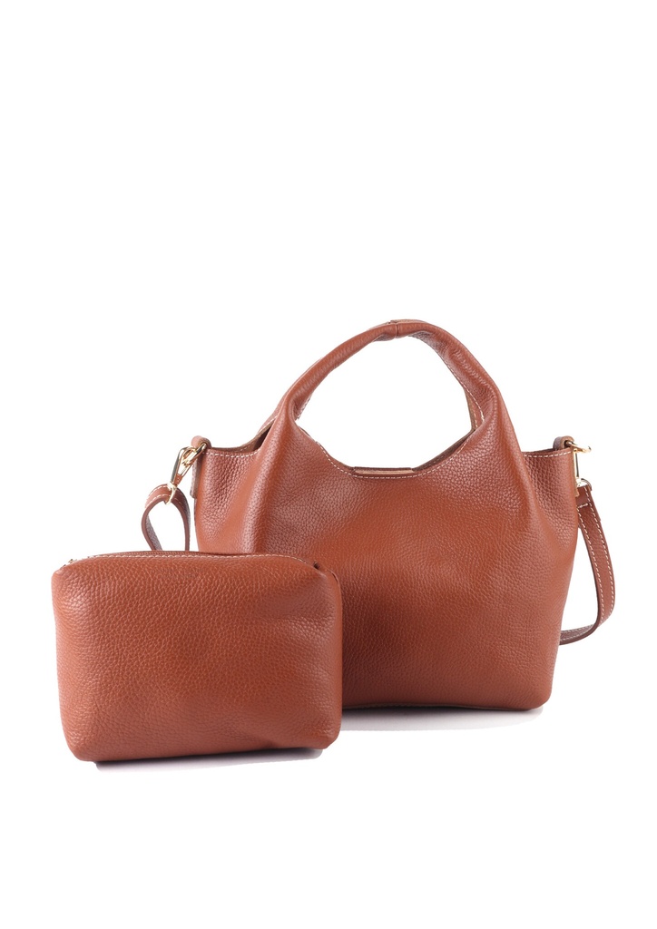 Lederen handtas | 552411
