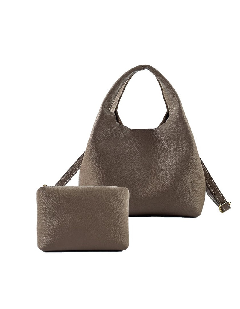 Lederen handtas | 552411