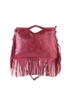 Lederen handtas | Suede | 552427