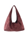 Lederen schoudertas | Suede | 552422