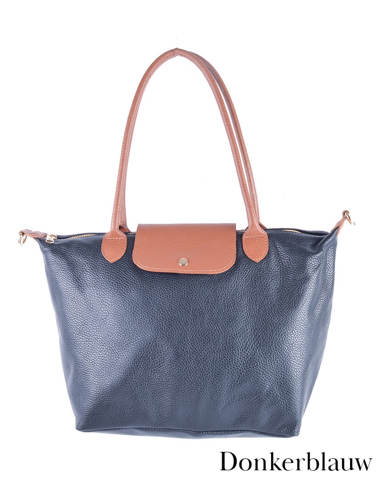 Lederen shopper | FW25 | 552999 (Donkerblauw)