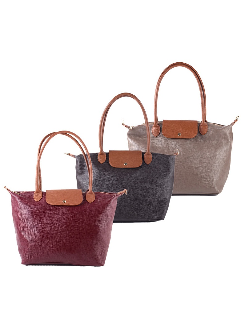 Lederen shopper | FW25 | 552999