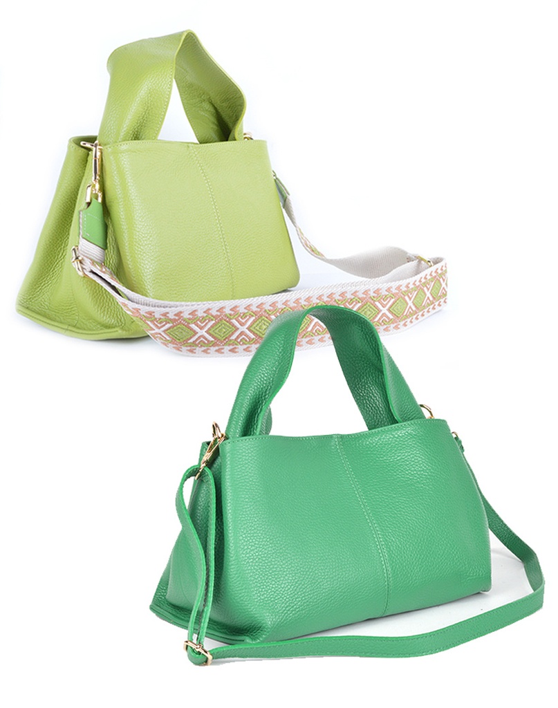 Lederen handtas | FW25 | 900152