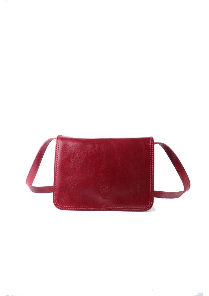 Lederen crossbody tas | 552430