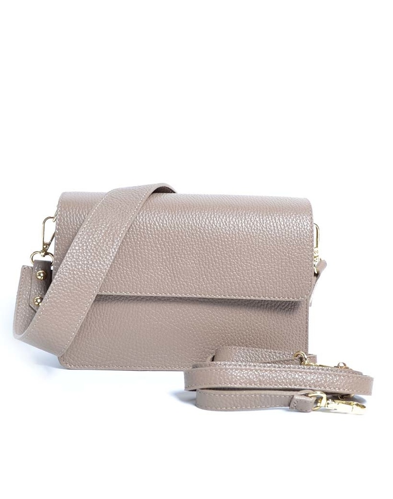 Lederen schoudertas | FW25 | 900050