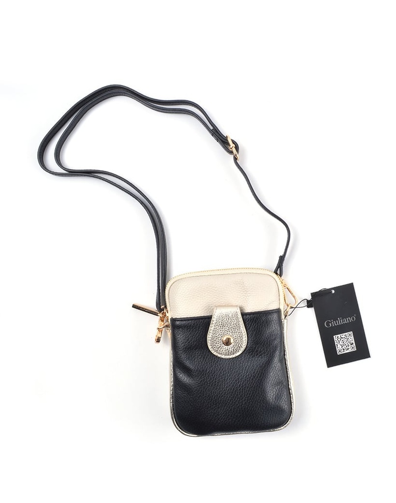 Lederen schoudertas | FW25 | 552441