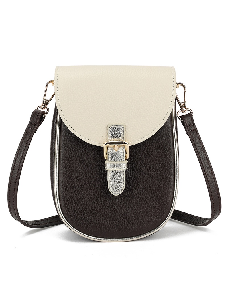 Lederen schoudertas | FW25 | 552442