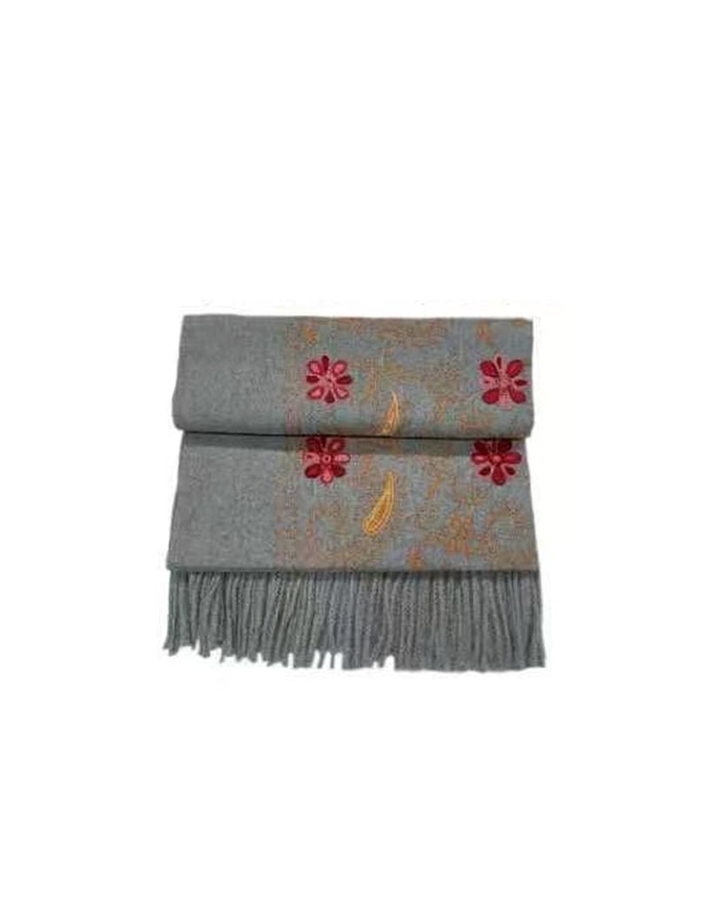 Sjaal | Geborduurde Bloem | 700350
