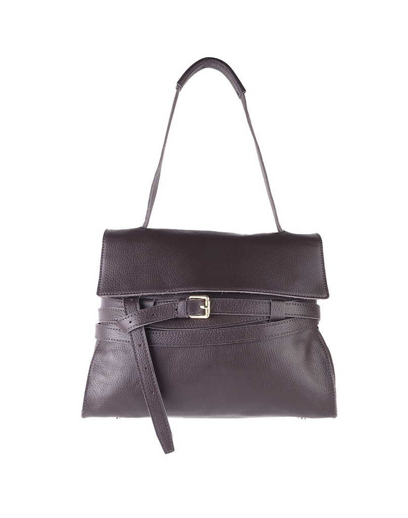 Lederen handtas | 552468