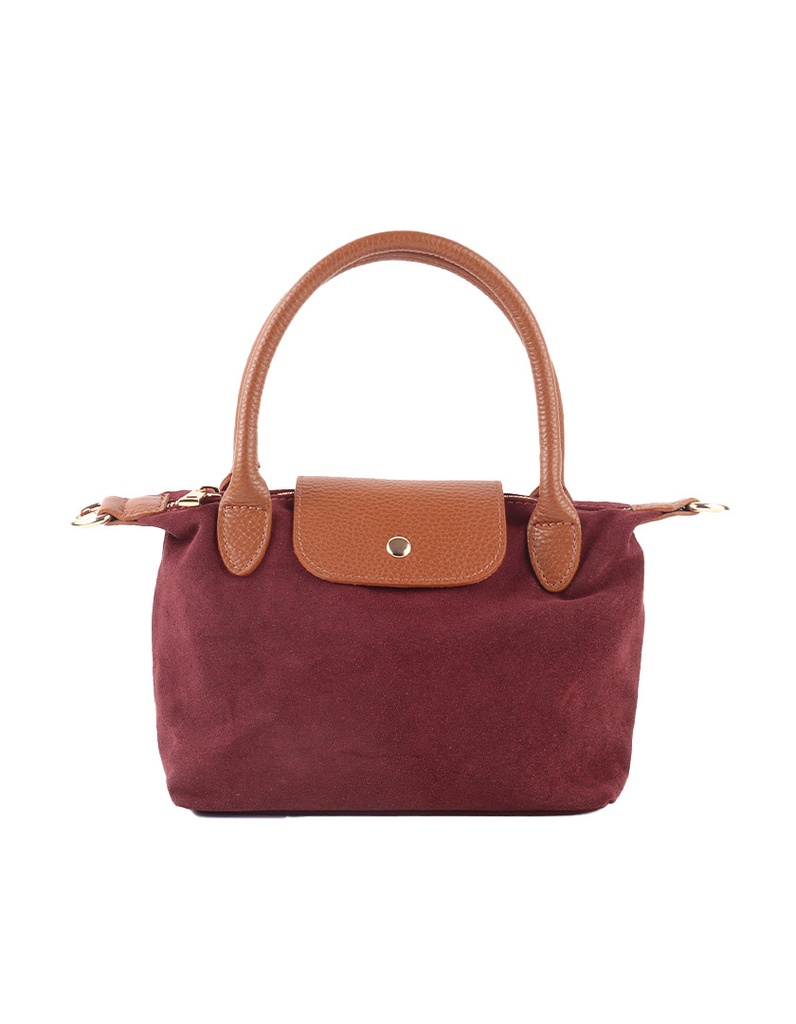 Suede handtas | 552407