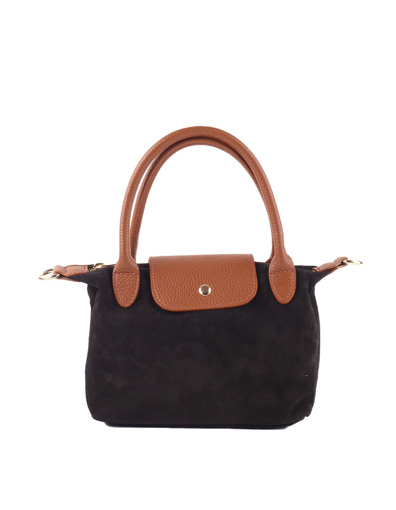 Suede handtas | 552407