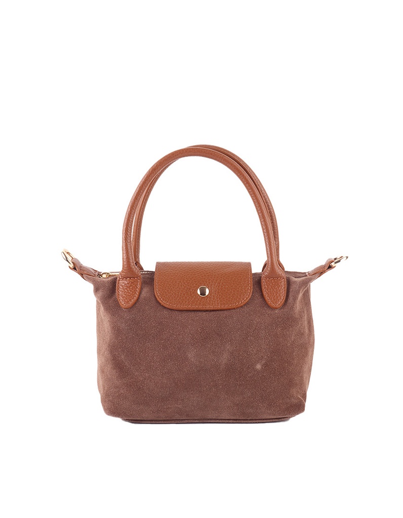 Suede handtas | 552407