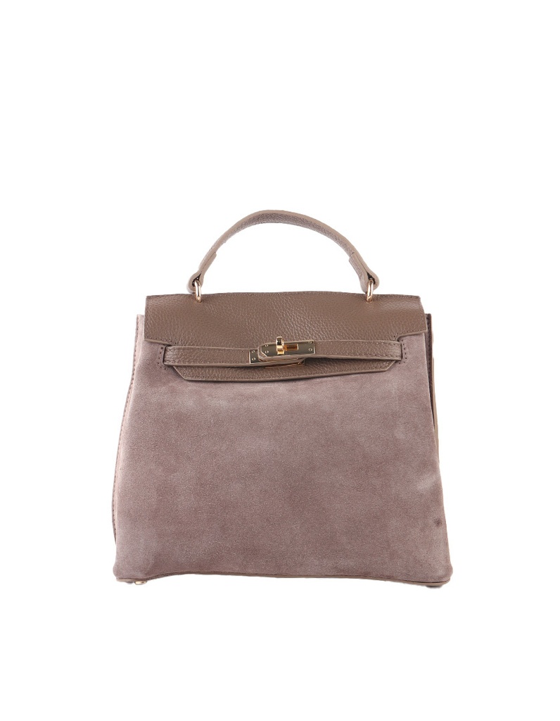 Suede handtas | 552493