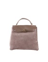 Suede handtas | 552493
