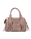 Suede handtas | 552412