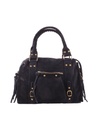 Suede handtas | 552412