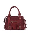 Suede handtas | 552412