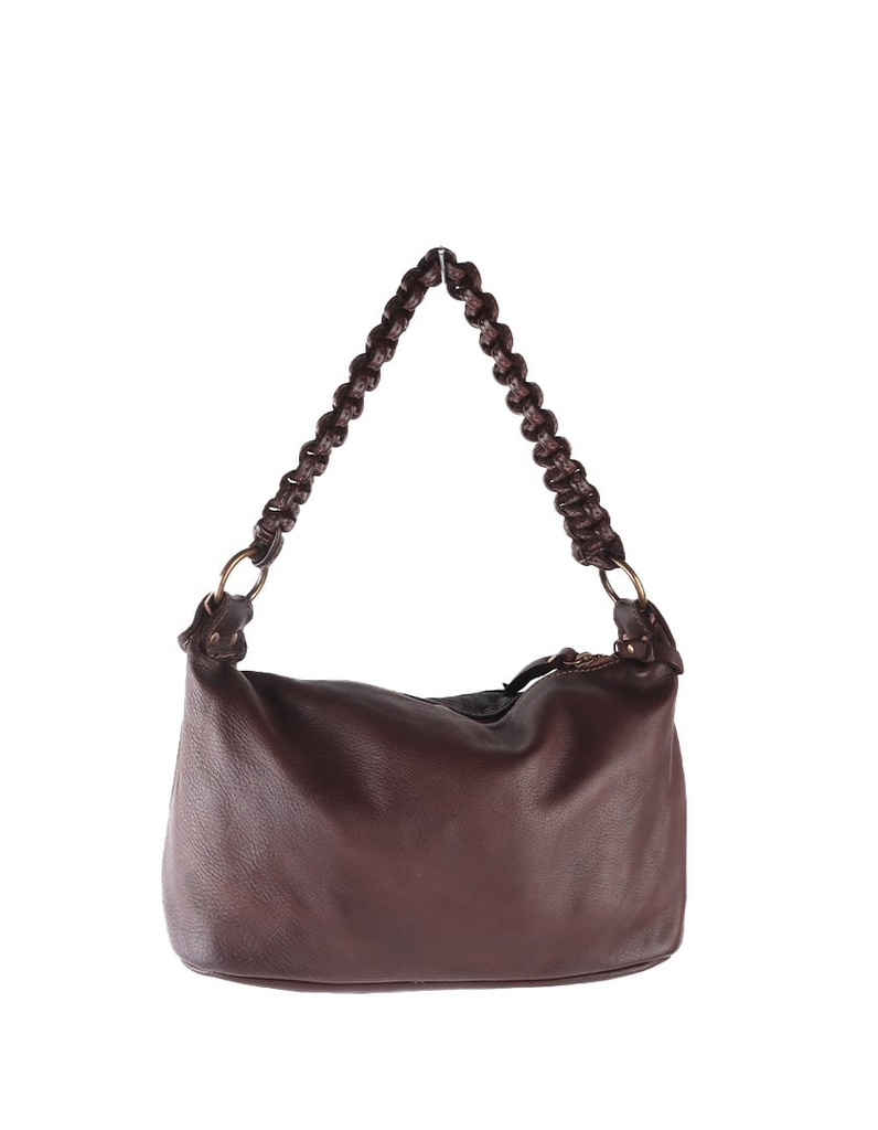 Lederen schoudertas | 552958