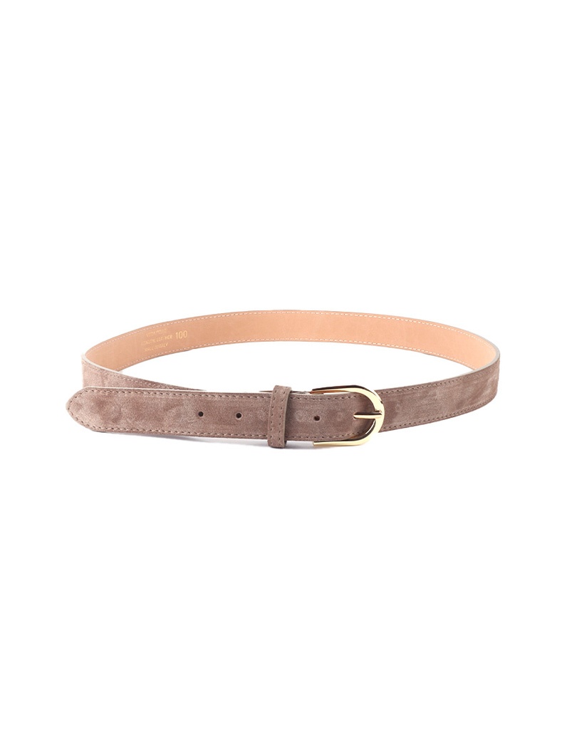 Lederen suede riem | Suede | 559140