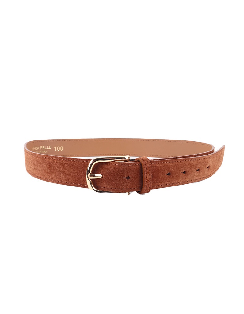 Lederen suede riem | Suede | 559140