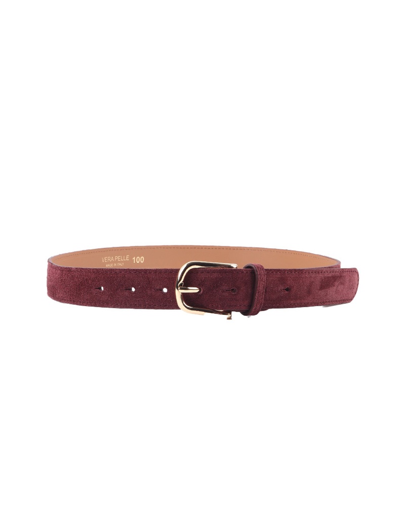 Lederen suede riem | Suede | 559140