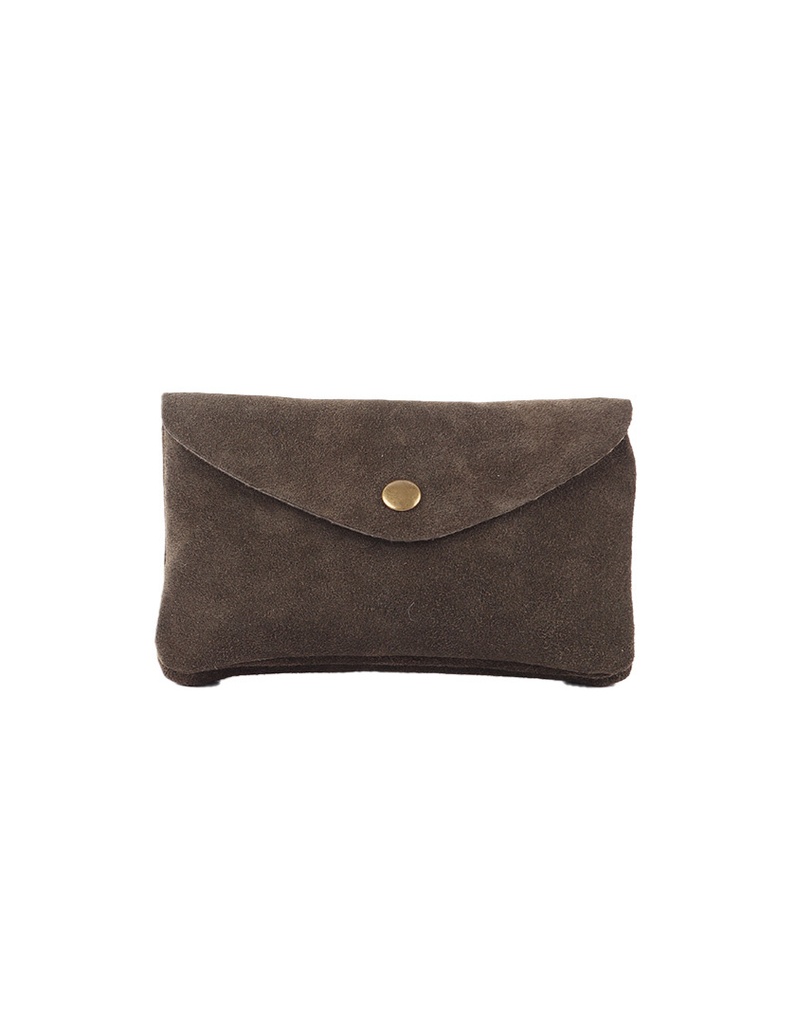 Lederen portemonnee | Suede | 559146