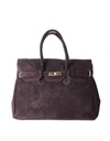 Lederen handtas | Suede | 5523430