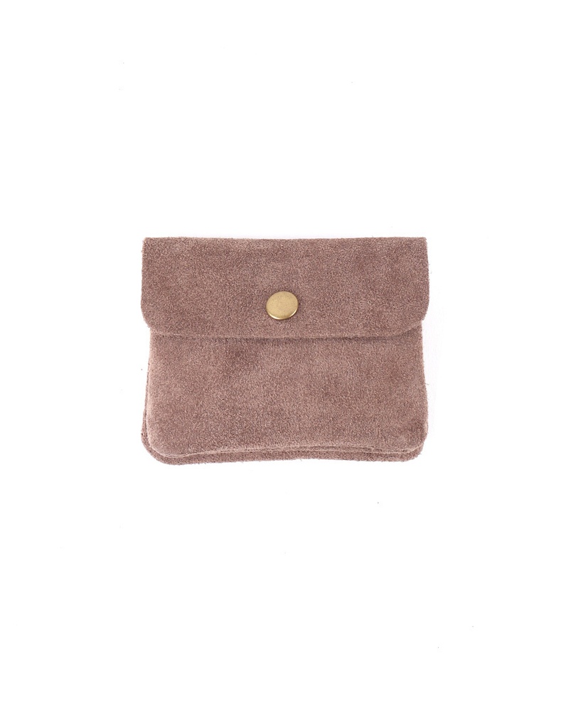Lederen portemonnee | Suede | 559145