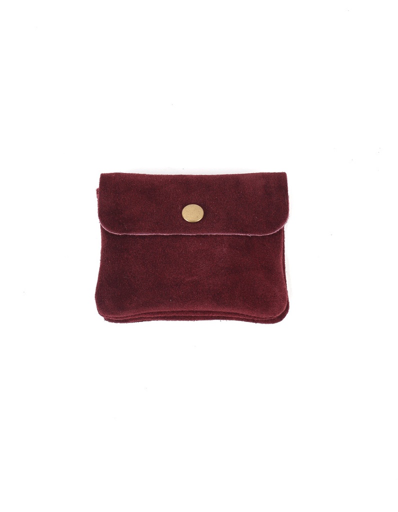 Lederen portemonnee | Suede | 559145