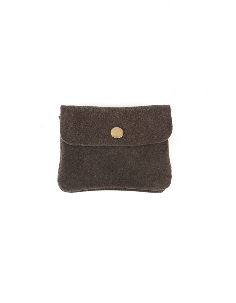 Lederen portemonnee | Suede | 559145
