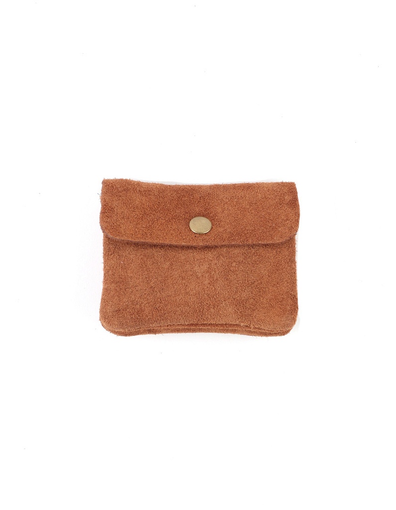 Lederen portemonnee | Suede | 559145