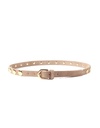 Lederen suede riem | Studs | 559060