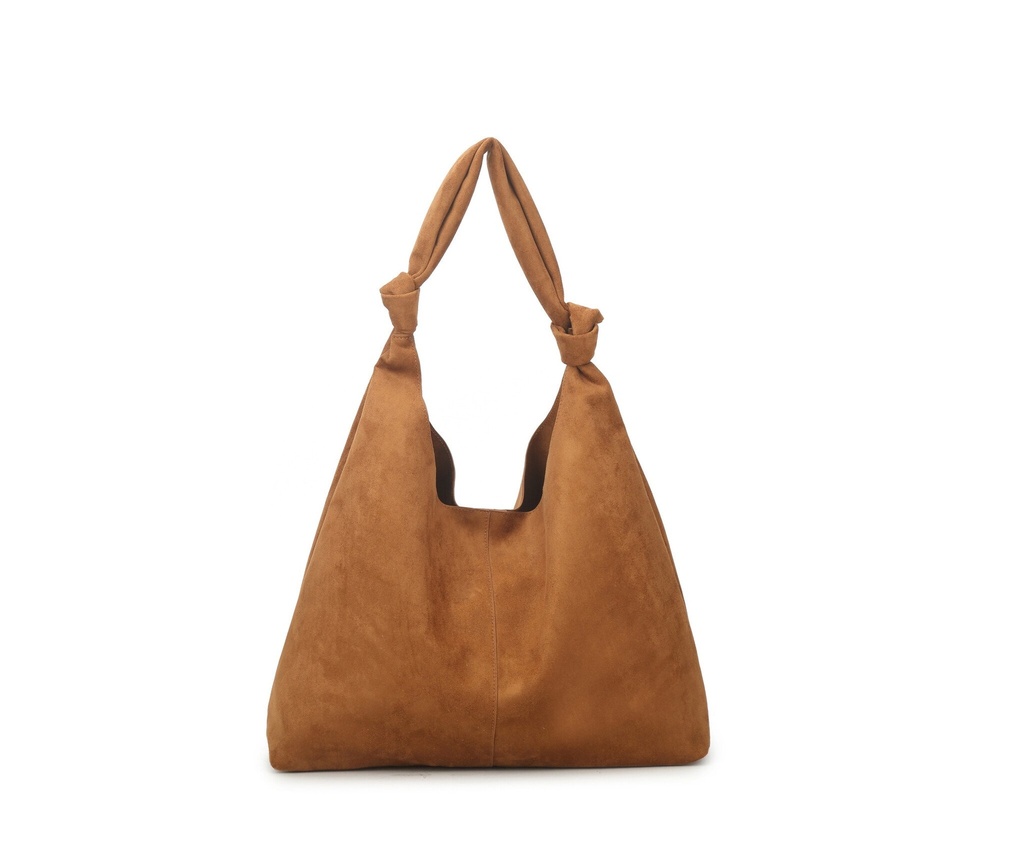 Kunstlederen suede schoudetas | 40092