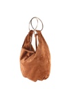 Kunstlederen suede schoudetas| 40093