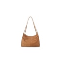 Kunstlederen suede schoudertas | 40091