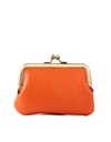 Lederen knip portemonnee | 559040