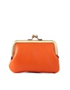 Lederen knip portemonnee | 559040