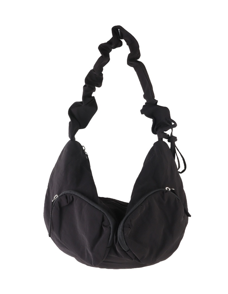 Nylon crossbody heuptas | 50066 (Zwart)