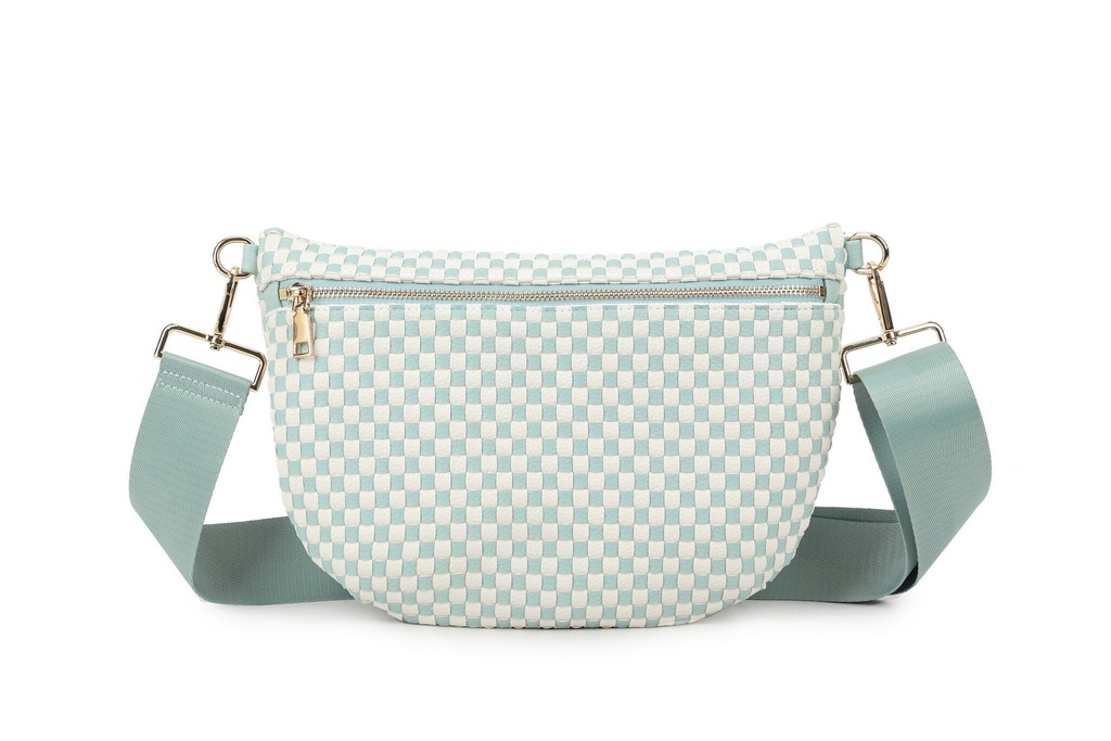 Geweven crossbody heuptas | 50067 (Zwart)