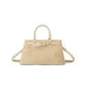 Kunstlederen suede handtas | 80168