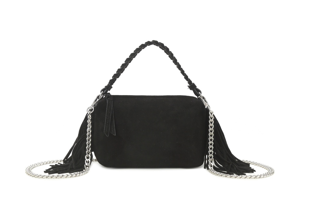 Kunstlederen suede handtas | 80167