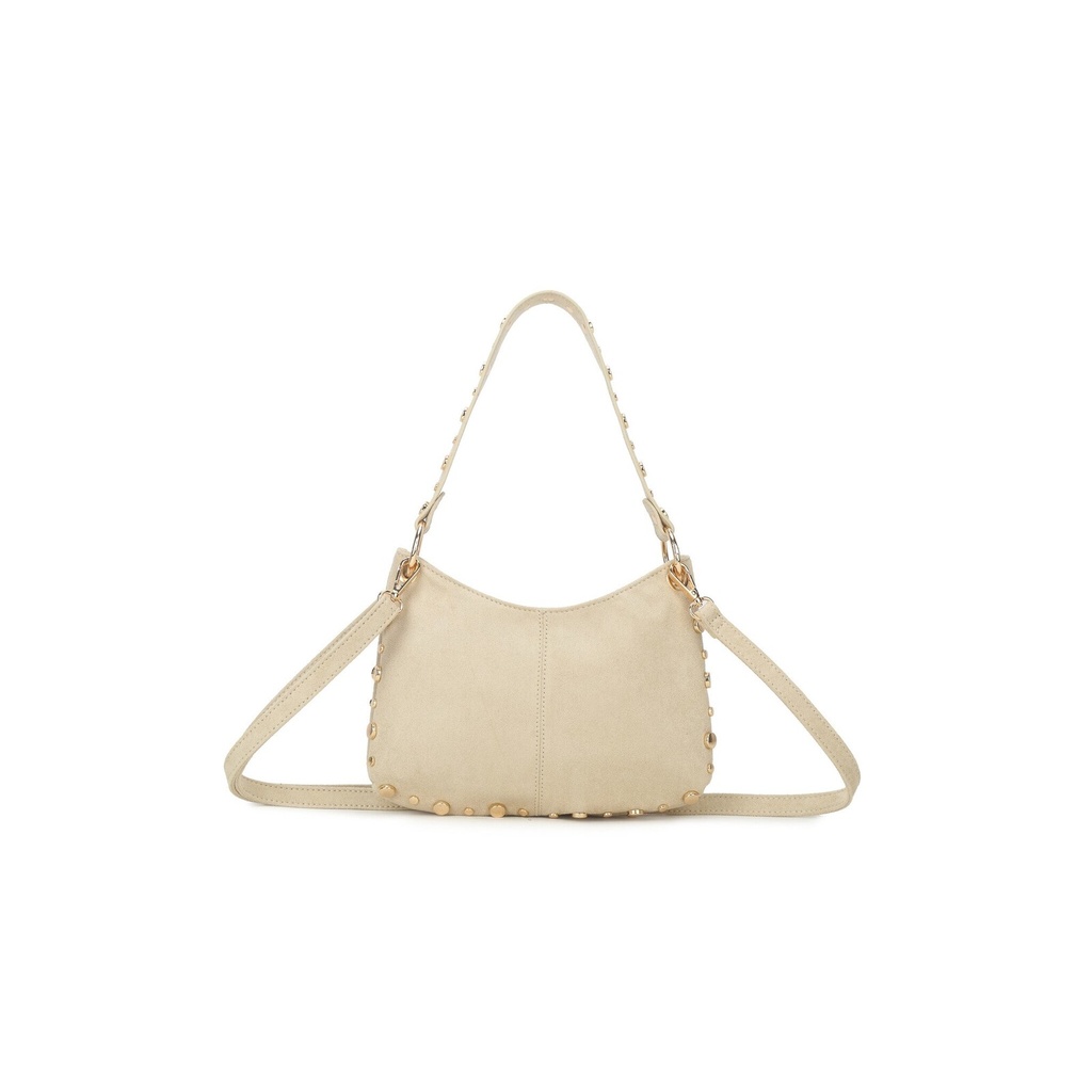 Kunstlederen suede schoudertas | 80165