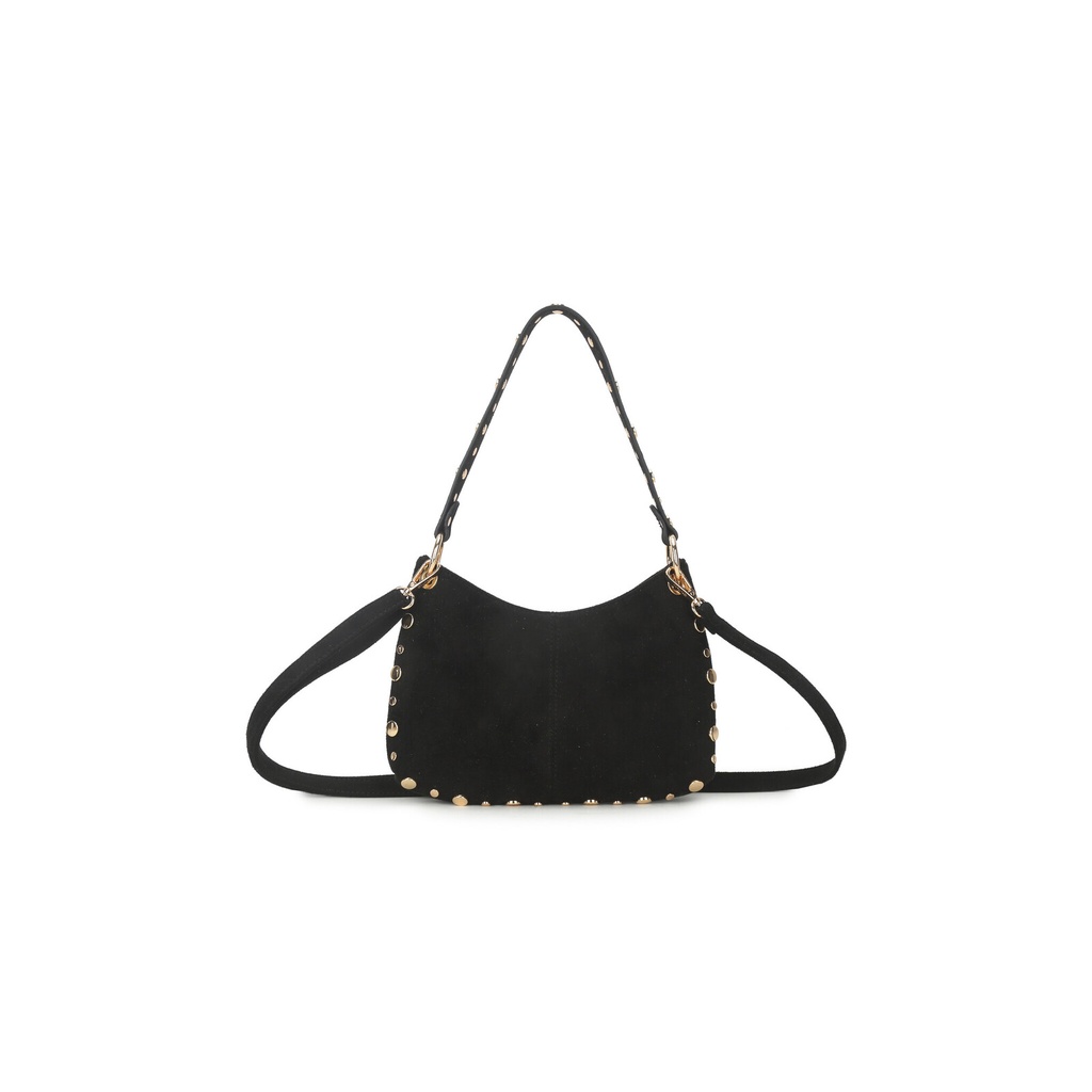 Kunstlederen suede schoudertas | 80165