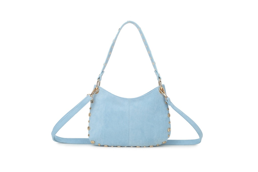 Kunstlederen suede schoudertas | 80165